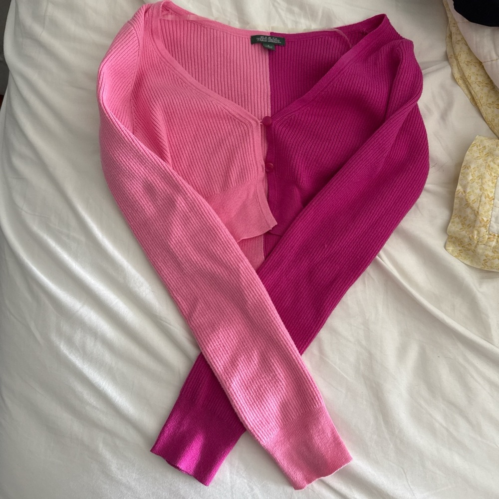 Wild Fable Pink Crop Top